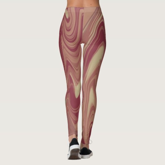 Orange Vibe Leggings (Achterkant)