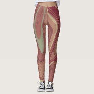 Orange Vibe Leggings