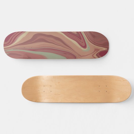 Orange Vibe Persoonlijk Skateboard (Horizontaal)