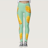Orange, vitamine C Leggings (Voorkant)