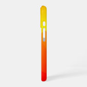 Orange Yellow Geometric Abstract iPhone 16 Hoesje (Linkerkant)