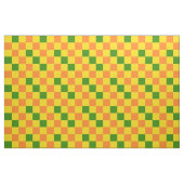 Orange Yellow Green Checkered Pattern Design  Stof (Fat Quarter)