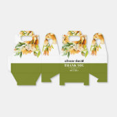 Orange yellow rhododendron flowers fall wedding bedankdoosjes (Uitgevouwen)