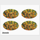 Orange-&-Yelow-Tulips.jpg Ovale Sticker (Vel)