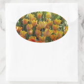 Orange-&-Yelow-Tulips.jpg Ovale Sticker (Tas)