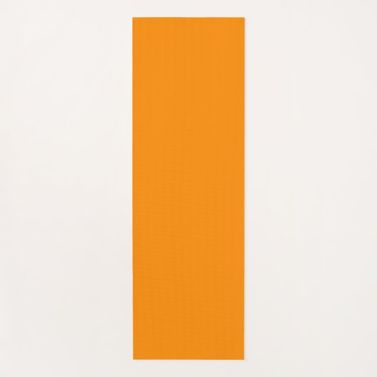 Orange yogamat (Voorkant)