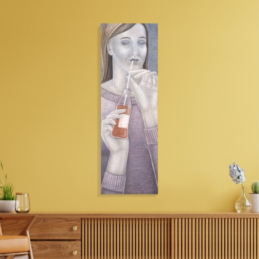 Orangeade 2008 canvas afdruk (Insitu (Woonkamer))