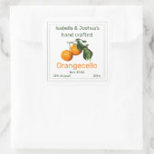 Orangecello label | vintage sinaasappelillustratie (Tas)
