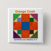 Orangecrush Button (Voorkant)