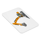 oranger Kettenbagger Magneet (Rechterzijde)