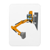 oranger Kettenbagger Magneet (Verticaal)