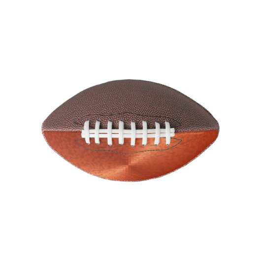 OrangeRed Metallic Mini Football (Voorkant)