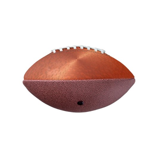 OrangeRed Metallic Mini Football (Gedraaid 270)