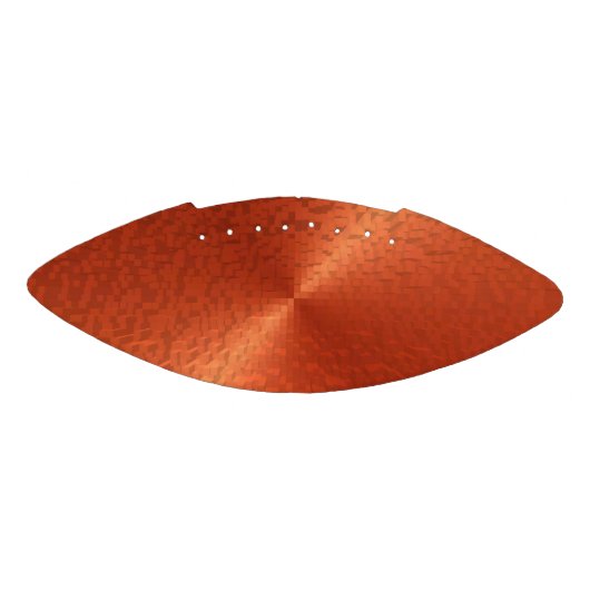 OrangeRed Metallic Mini Football (Paneel)