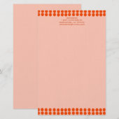 Orangerie Briefpapier (Voorkant / Achterkant)