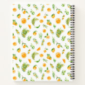 Oranges Citrus Baby Shower Guest Book Notitieboek (Achterkant)
