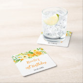 Oranges Citrus Birthday Kartonnen Onderzetters (Insitu)