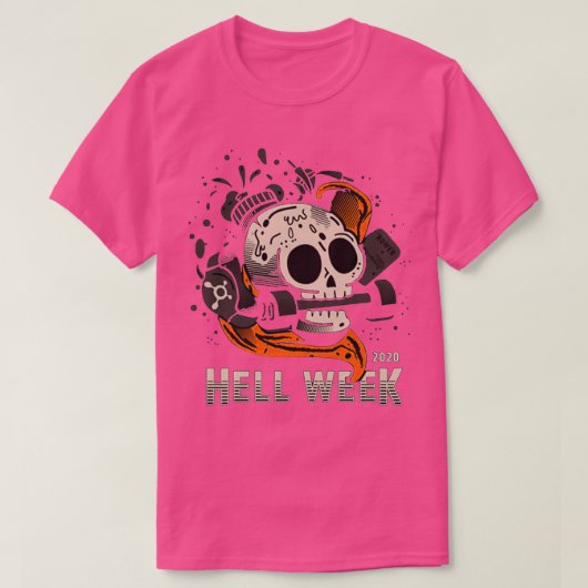ORANGETHEORY Hell Week October 2022 Gift Halloween T-shirt (Design voorkant)