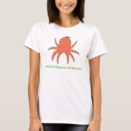Orangetopus Hug T-shirt (Voorkant)