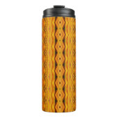 Orangey Ikat Thermosbeker (Voorkant)