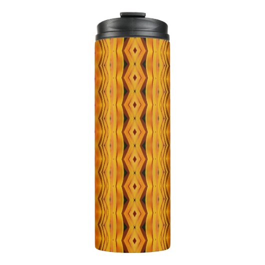 Orangey Ikat Thermosbeker (Voorkant)