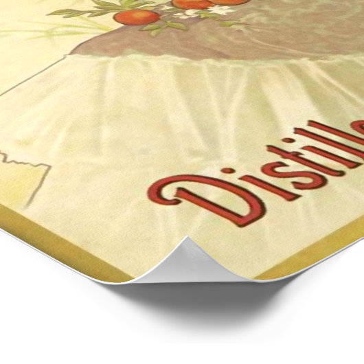 Oranginette Liqueur  Fine Art Poster (Hoek)