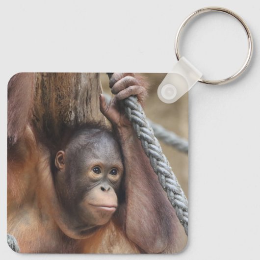 OrangUtan 002 Sleutelhanger (Achterkant)