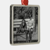 Orangutan and Boy - National Zoo Metalen Ornament (Rechts)
