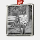 Orangutan and Boy - National Zoo Metalen Ornament (Links)