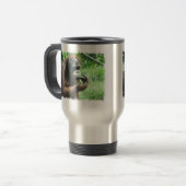 Orangutan Ape Travel Mug Reisbeker (Voorkant links)