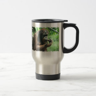 Orangutan Ape Travel Mug Reisbeker