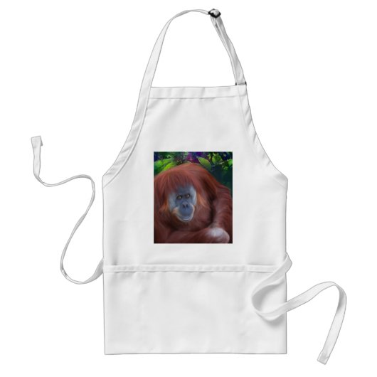 Orangutan Apron Standaard Schort (Voorkant)