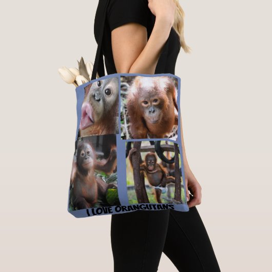 Orangutan Babies Tote Bag (Dichtbij)