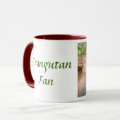 Orangutan Baby in Borneo Mok (Voorkant links)