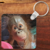 Orangutan Baby Sleutelhanger (Achterkant)