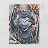 ORANGUTAN BRIEFKAART (Voorkant)