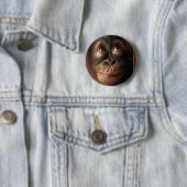 ORANGUTAN BUTTON PIN (In situ)
