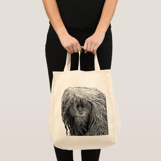 Orangutan Canvas tas (Voorkant (product))
