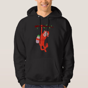 Orangutan Chimpansee Monkey Animal Banana Bottle B Hoodie
