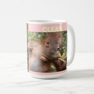Orangutan Clean en Dirty Koffiemok