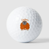 Orangutan Design Golfballen (Voorkant)