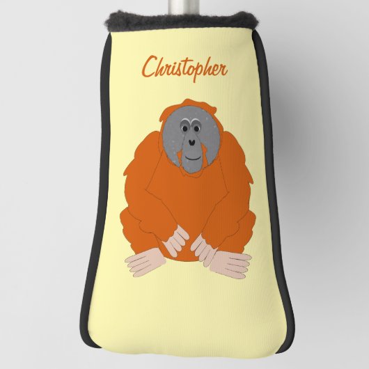 Orangutan Design Golfheadcover (Draai 90)