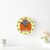 Orangutan Design Ronde Klok (Huis)