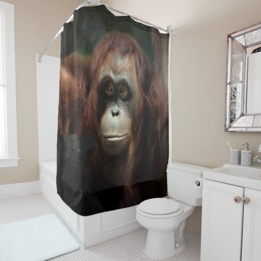 Orangutan Douchegordijn (In situ)
