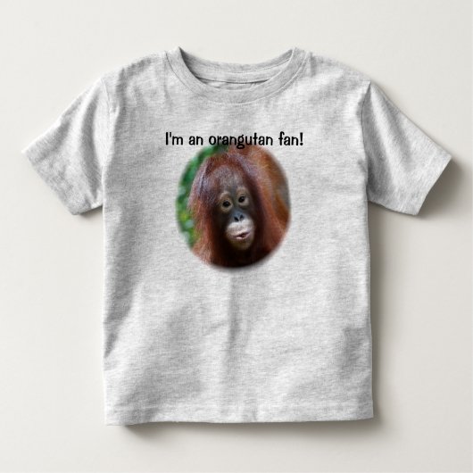 Orangutan Fan Kinder Shirts (Voorkant)