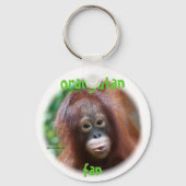 Orangutan Fan Sleutelhanger (Voorkant)