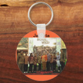 Orangutan film in Jakarta Sleutelhanger (Voorkant)