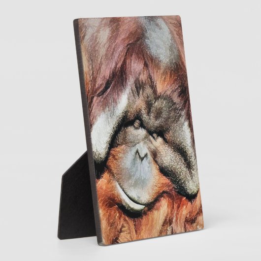 ORANGUTAN FOTOPLAAT (Zijkant)