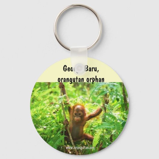 Orangutan George Sleutelhanger (Voorkant)