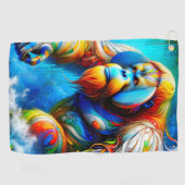 Orangutan Golfhanddoek (Horizontaal)